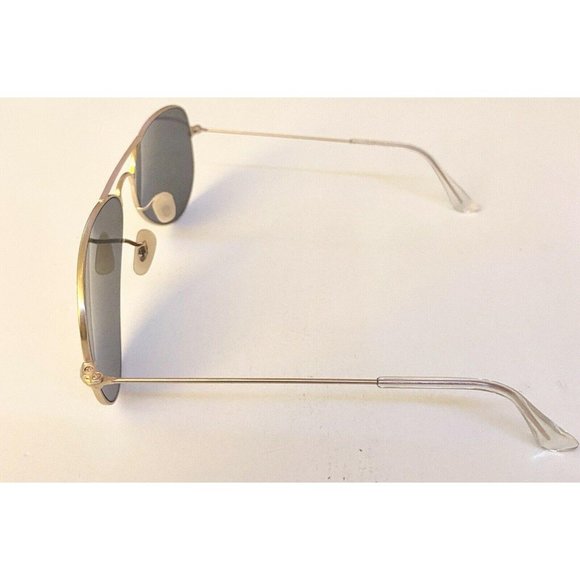 Ray Ban RB3025 Matte Gold Fashion Aviator Sunglass - Picture 8 of 12